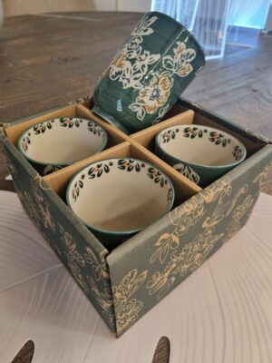 Coffret 4 GOBELETS Faustine