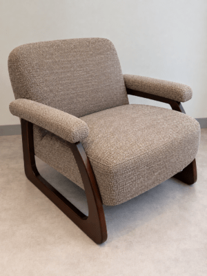 Fauteuil Bois Textile