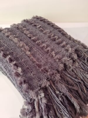 Plaid chenille
